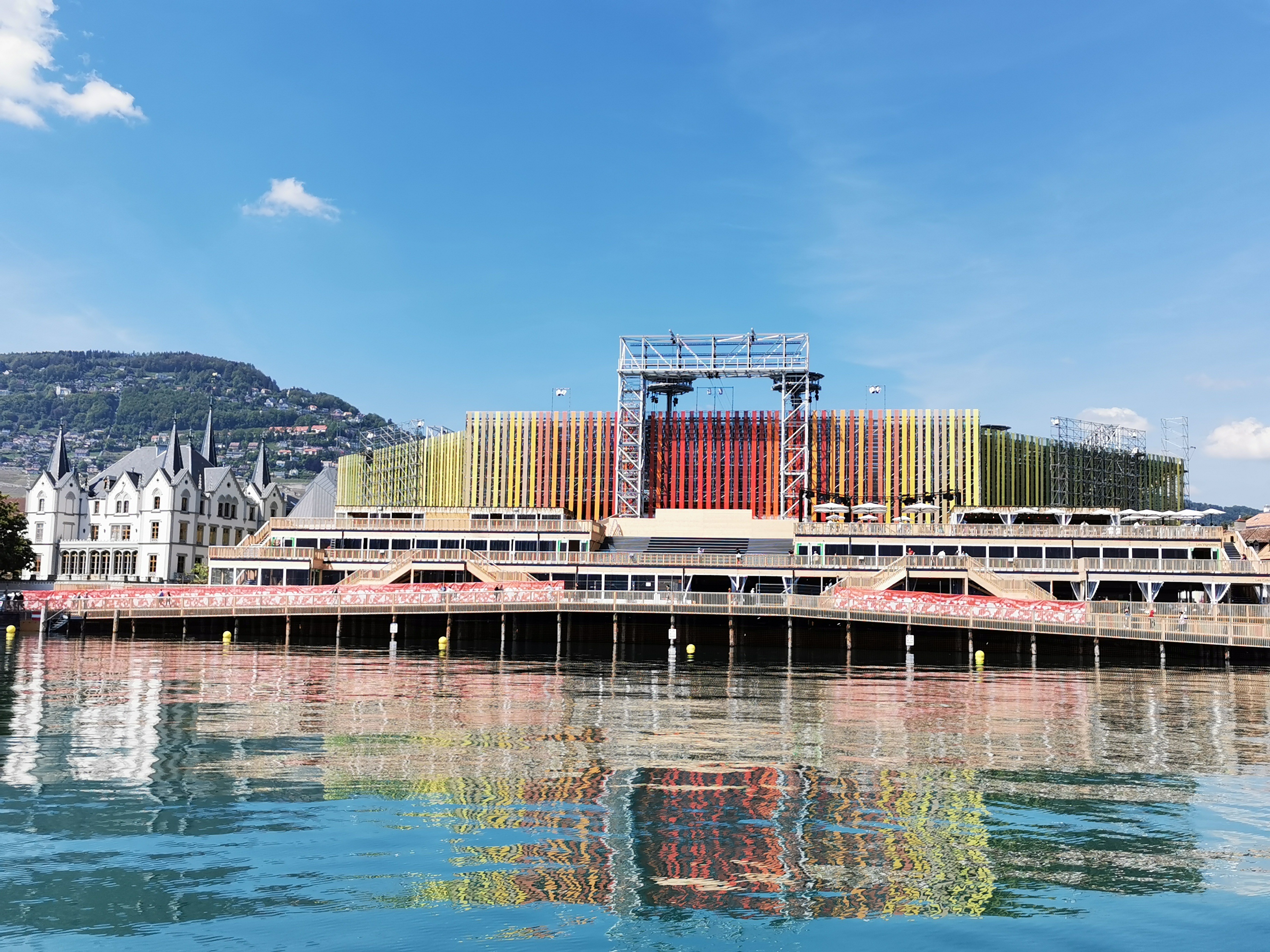 Vevey: "Notre Ville" attend la fin du démontage de l’arène de la Fête des Vignerons avec impatience